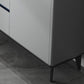 Glam Sideboard Stone Top con porta e cassetto Sideboard per soggiorno
