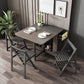 Rectangle Mid-Century Modern Dining Table Wood Base Table for Dining Room Clearhalo ' dining_table' 'Dining Tables & Seating' 'Dining Tables' 'furn' 'furn_dining_table' 'Furniture' 'furniture_dining_table' 'Kitchen & Dining Furniture' 'kitchen&dining_furn' 'kitchen' 'kitchen_dining_table' 1200x1200_b10c5406-c9c3-49b8-a998-b9fb81e3055b