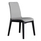 Industrial Rubberwood Solid Back Side Chair Matte Finish Leather Dining Chair with Black Legs Clearhalo ' kitchen&dining_furn' 'Dining Chairs' 'Dining Tables & Seating' 'dining_chair' 'furn' 'furn_dining_chair' 'Furniture' 'furniture_dining_chair' 'Kitchen & Dining Furniture' 'kitchen' 1200x1200_b1113587-c30d-42d2-9a0c-031d09db0008