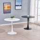 Modern Round Dinette Table Tulip Base Dining Table for Restaurant Clearhalo ' dining_table' 'Dining Tables & Seating' 'Dining Tables' 'furn' 'furn_dining_table' 'Furniture' 'furniture_dining_table' 'Kitchen & Dining Furniture' 'kitchen&dining_furn' 'kitchen' 'kitchen_dining_table' 1200x1200_b111a88f-1e52-4b15-80ea-96204d3e059d