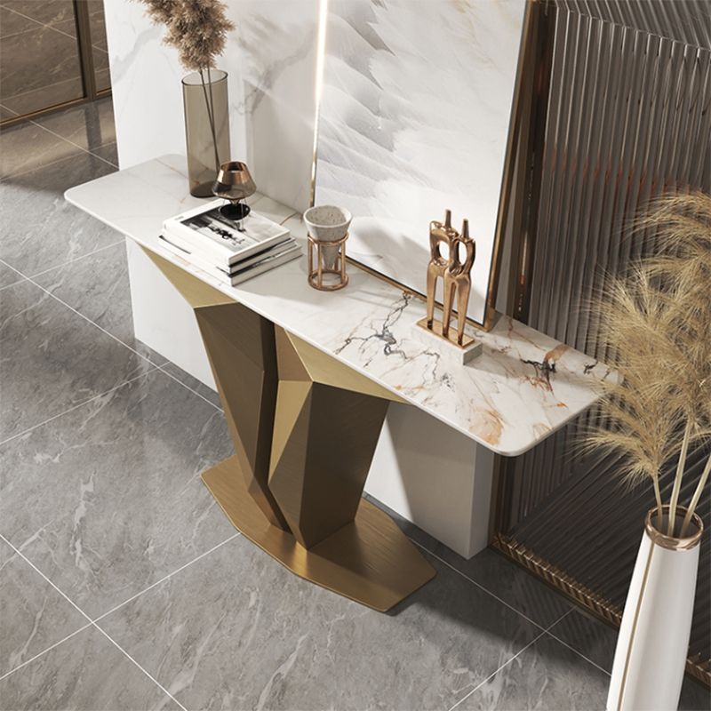 Tavolo della console contemporanea a forma di rettangolo