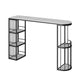 Modern 1/3 Pieces Bar Table Set Stone Counter Table with Stools for Dining Room Clearhalo 'Bar Furniture' 'furn' 'furn_home_bar_bar_sets' 'Furniture' 'Home Bars & Bar Sets' 'home_bar_bar_sets' 'Kitchen & Dining Furniture' 1200x1200_b1144030-1b1e-42fd-91b6-4e9bd43e7d1a