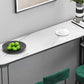 White and Black Glam StyleTable in Faux Marble and Iron Milk Tea Shop Bar Table Clearhalo 'Bar Furniture' 'Bar Tables' 'bar_tables' 'furn' 'furn_bar_tables' 'Furniture' 'furniture_bar_tables' 'Kitchen & Dining Furniture' 1200x1200_b1148480-0f93-471d-9e27-6a8355de9f94