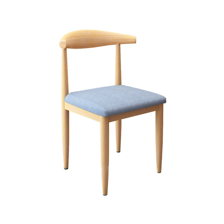 Contemporary Style Metal Chair Set Kitchen Dining Open Back Side Chairs Clearhalo ' kitchen&dining_furn' 'Dining Chairs' 'Dining Tables & Seating' 'dining_chair' 'furn' 'furn_dining_chair' 'Furniture' 'furniture_dining_chair' 'Kitchen & Dining Furniture' 'kitchen' 1200x1200_b114f23b-fc5a-4aad-b2ea-fc0061362d71