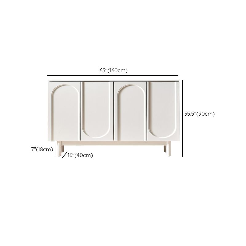 Moderne buffettafel gemanipuleerde houten zijbordtafel met deuren voor keuken
