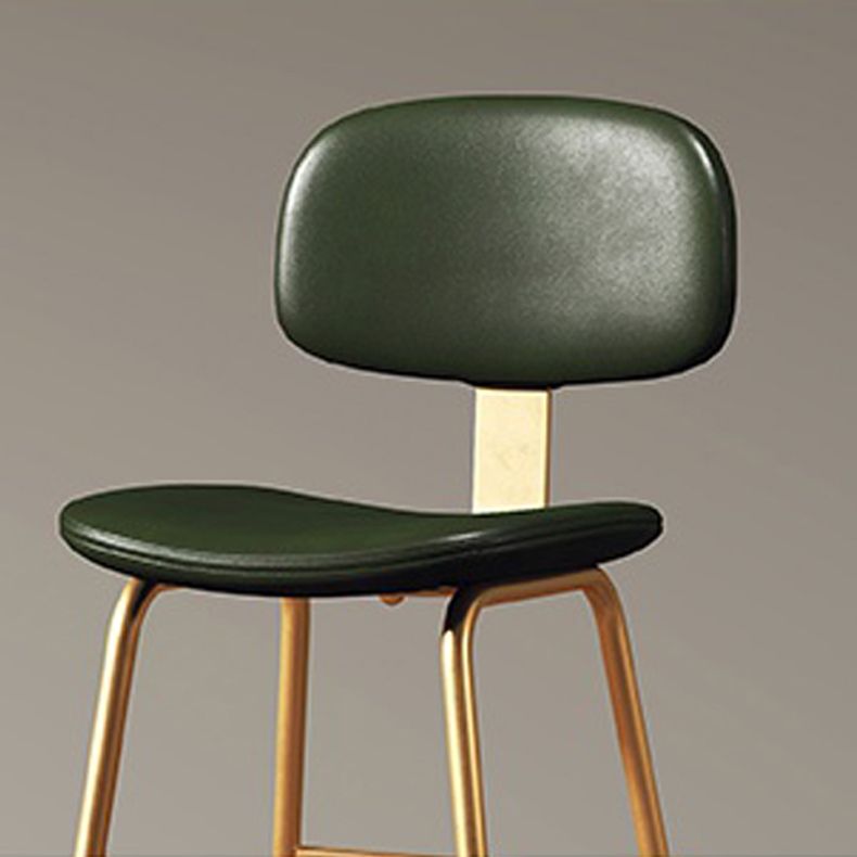 Modern Style Bar-stool Metal Legs Bucket Leather Seat Barstool for Restaurant Kitchen Clearhalo 'Bar Furniture' 'Bar Stools' 'bar_stools' 'furn' 'furn_bar_stools' 'furniture_bar_stools' 'Kitchen & Dining Furniture' 'kitchen&dining_furn' 'kitchen' 'kitchen_furn' Furniture' 1200x1200_b116fdfd-795e-4274-9a56-e6ac9feb2993