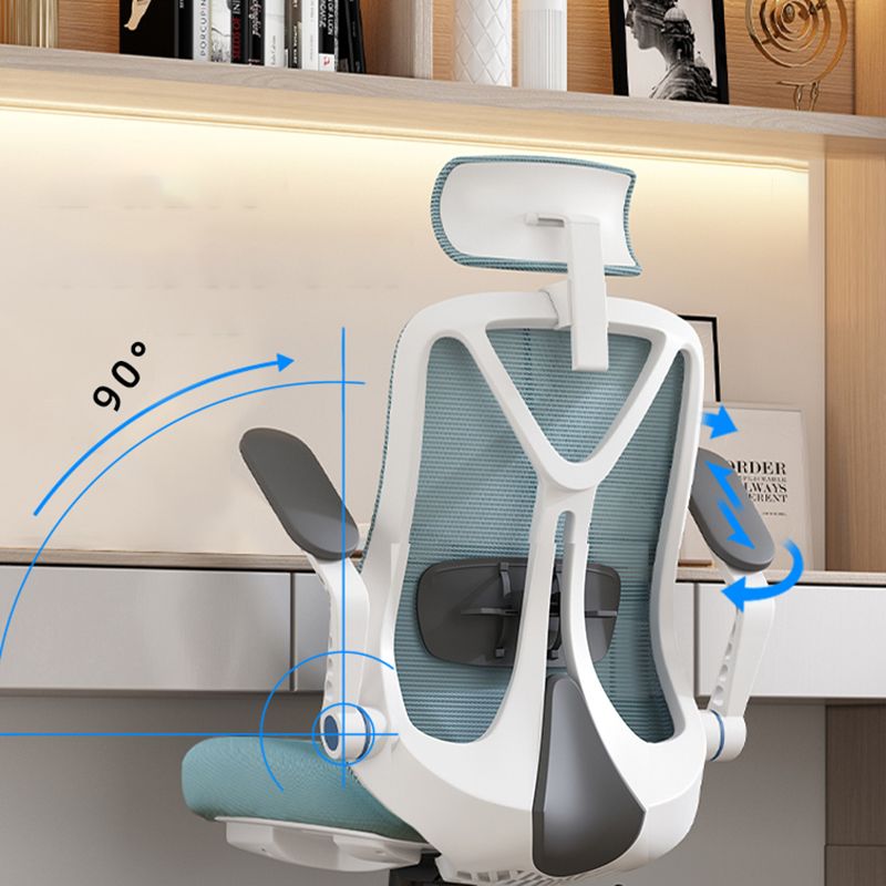 Removable Arms Office Chair Tilt Mechanism No Distressing Slide Chair with Wheels Clearhalo 'furn' 'furn_office_chair' 'Furniture' 'Office Chairs' 'Office Furniture' 'office_chair' 1200x1200_b1196c7e-a4ff-44cb-825a-c57e0dffd9b9