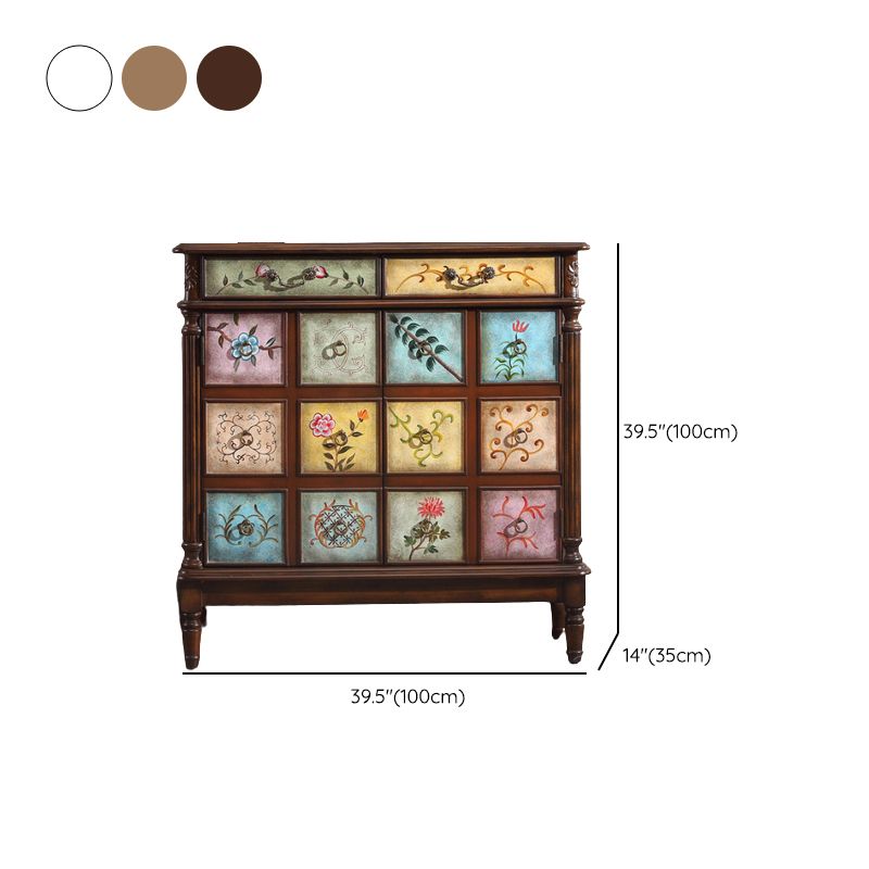 Industrial Storage Cabinet with Solid Wood Drawers and Doors Clearhalo 'Cabinets & Chests' 'cabinets_chests' 'furn' 'furn_cabinets_chests' 'Furniture' 'Living Room Furniture' 1200x1200_b11ab1c6-cdc7-4305-a80b-af6746a2b376