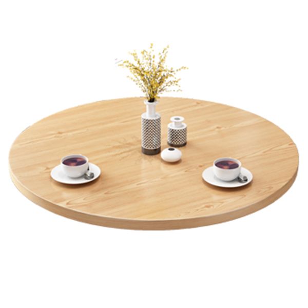 Moderne ronde eettafel van natuurlijk eikenhout voor 2 personen