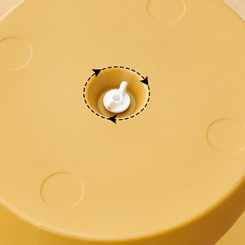 Modern Naturally Shaped End Table Plastic Table for Living Room