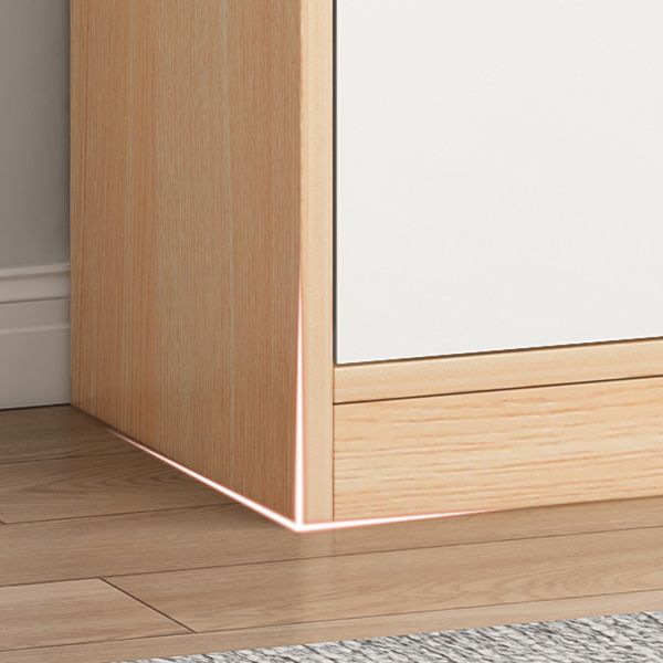 Wooden Standard Bookcase 12" D with Doors Closed Back Vertical Bookshelf Clearhalo 'Bookcases' 'furn' 'furn_bookcases' 'Furniture' 'Office Furniture' 1200x1200_b12f3d41-ab63-444e-8ccb-e5d5e7519a42