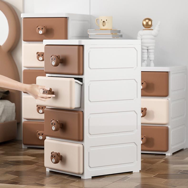 Contemporary Wardrobe Cabinet With Drawer Plastic Storage Cabinet Clearhalo 'Armoires & Wardrobes' 'armoires_wardrobes' 'Bedroom Furniture' 'furn' 'furn_armoires_wardrobes' 'Furniture' 1200x1200_b1362122-ff2f-46fd-909b-bccf378b700c