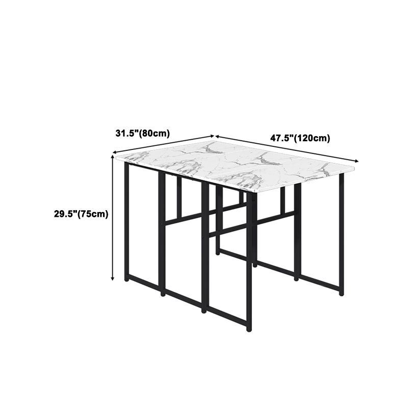 Houten eetset 1/2/3/5/7 stuks opvouwbare eettafel en stoelen