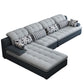 Modern Pillow Top Arm Sofa with Storage Bag Adjustable Backrest Sofa for Living Room Clearhalo 'furn' 'furn_sectionals' 'Furniture' 'furniture_sectionals' 'kitchen' 'kitchen_sectionals' 'Living Room Furniture' 'Sectionals' 1200x1200_b13fce69-5717-40d9-80d1-4dddeae5f9f3