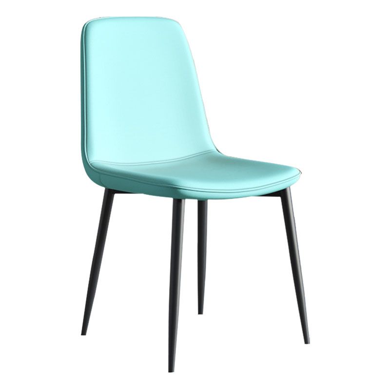 Contemporary Style Dining Chair Armless Chairs with Metal Legs for Kitchen Clearhalo 'Dining Chairs' 'Dining Tables & Seating' 'dining_chair' 'furn' 'furn_dining_chair' 'Furniture' 'furniture_dining_chair' 'Kitchen & Dining Furniture' 1200x1200_b1431ec5-a9b0-4a69-a1d7-cc4c2a9aa2ba