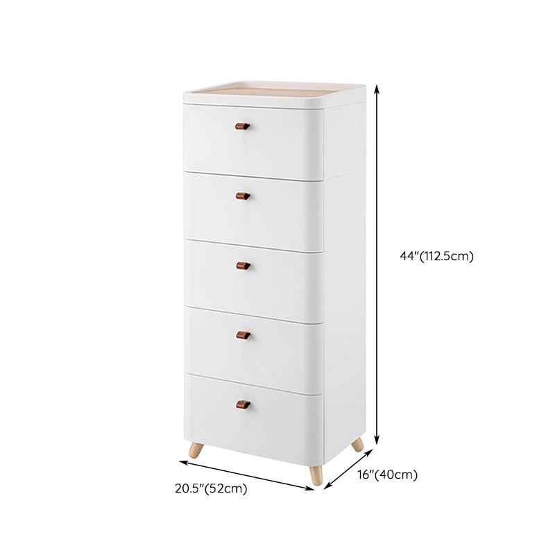 Archivo de cajones de archivos de plástico modernos para la oficina para la oficina