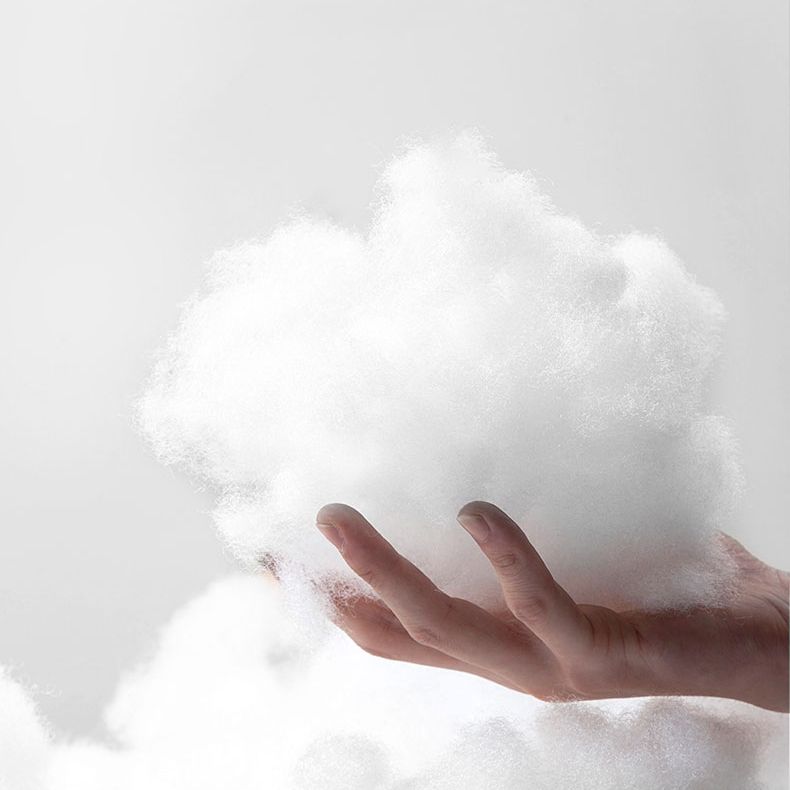 Modern Faux Leather Sofa Single Cushion Loose Back Sofa in Grey