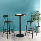 Solid Wood Pub Table Bar Height Industrial Round Bar Table for Indoor Clearhalo 'Bar Furniture' 'Bar Tables' 'bar_tables' 'furn' 'furn_bar_tables' 'Furniture' 'Kitchen & Dining Furniture' 1200x1200_b14b9267-dbe6-4b98-9f0b-39335384a1f9