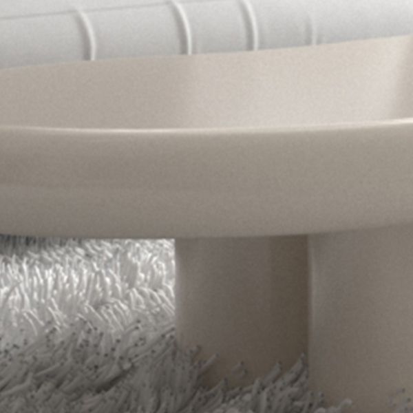 35" Wide Contemporary Coffee Table Wooden Coffee Cocktail Table