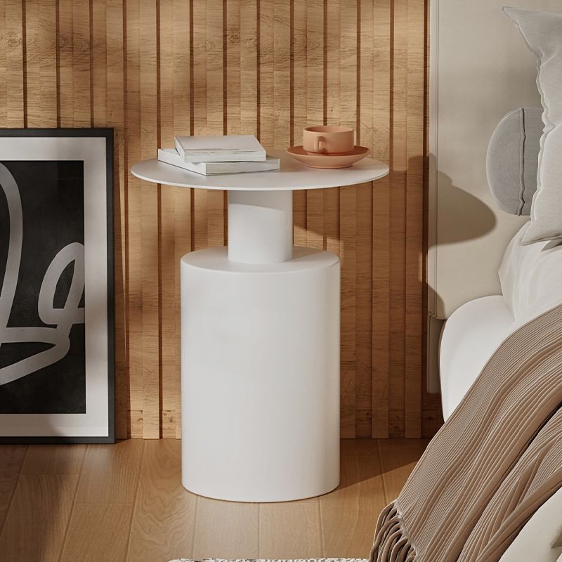 16"W X 20" H Modern Night Table Iron Accent Table Nightstand with 1 Shelf Clearhalo 'Bedroom Furniture' 'furn' 'furn_night_stand' 'Furniture' 'night_stand' 'Nightstands' 1200x1200_b153770c-f2bc-469d-a2d9-b1ebc078c7fc