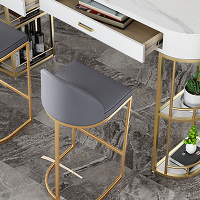 Set tavolo da bar Glam Stone da 1/3 pezzi per soggiorno