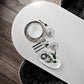 Contemporary Wood Top Oval Dinette Table White Base Dining Table for Living Room Clearhalo 'Dining Tables & Seating' 'Dining Tables' 'dining_table' 'furn' 'furn_dining_table' 'Furniture' 'furniture_dining_table' 'Kitchen & Dining Furniture' 'kitchen' 'kitchen_dining_table' 1200x1200_b154a342-9d19-4a78-aa9a-8778305b520c