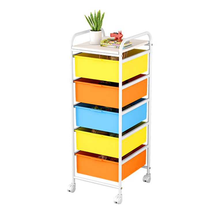 Metall- und Plastik -Bücherregal Skandinavisches Bücherregal für Home Office