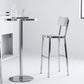 Contemporary 43" Height Metal Backrest Counter Stool in Silver Clearhalo 'Bar Furniture' 'Bar Stools' 'bar_stools' 'furn' 'furn_bar_stools' 'Furniture' 'Kitchen & Dining Furniture' 1200x1200_b1592db1-2afe-4902-a905-21bba6a5c125