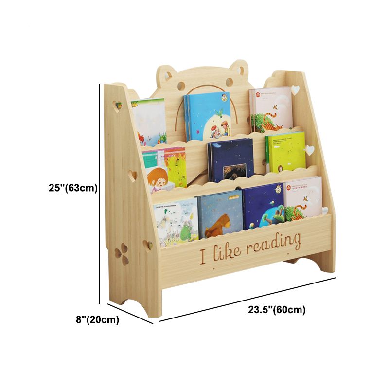 Ladder Closed Back Bookshelf Solid and Manufactured Wood Bookshelf for Home Clearhalo 'Bookcases' 'furn' 'furn_bookcases' 'Furniture' 'furniture_bookcases' 'Office Furniture' 1200x1200_b15a6ee0-3dd4-46b2-9dd6-959ef327e664