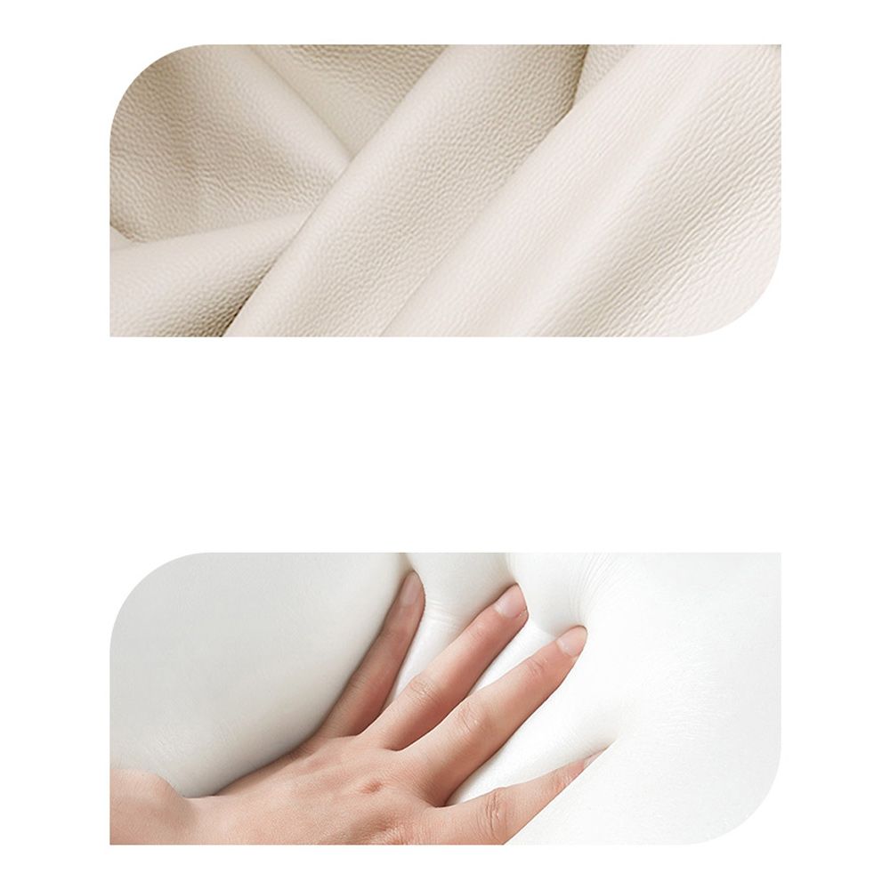 Piattaforma contemporanea legno legno e piattaforma imbottita con gambe metalliche