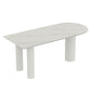 Metal Modern Free Form Table Sintered Stone Table with 3 Legs Clearhalo ' dining_table' 'Dining Tables & Seating' 'Dining Tables' 'furn' 'furn_dining_table' 'Furniture' 'furniture_dining_table' 'Kitchen & Dining Furniture' 'kitchen&dining_furn' 'kitchen' 'kitchen_dining_table' 1200x1200_b15f425f-6a62-4973-8fbd-52b2a5b9126a