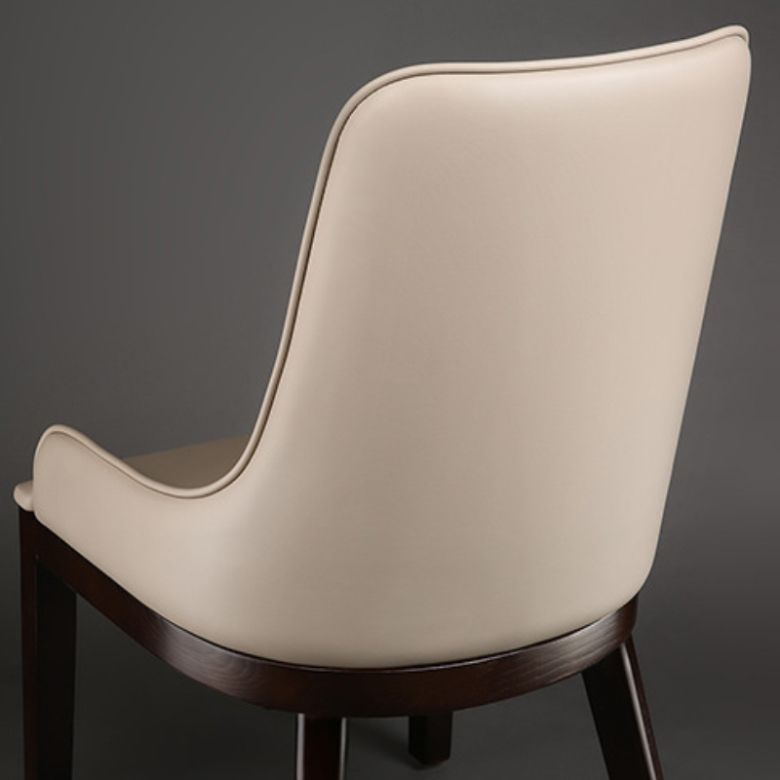 Contemporary Dining Chairs Upholstered Chairs with Solid Wood Base Clearhalo 'Dining Chairs' 'Dining Tables & Seating' 'dining_chair' 'furn' 'furn_dining_chair' 'Furniture' 'Kitchen & Dining Furniture' 1200x1200_b160d1da-e975-46e8-b2e1-20e818031cbc
