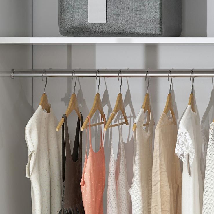 Armoire européenne moderne simple filet rouge luxe luxe petite chambre familiale