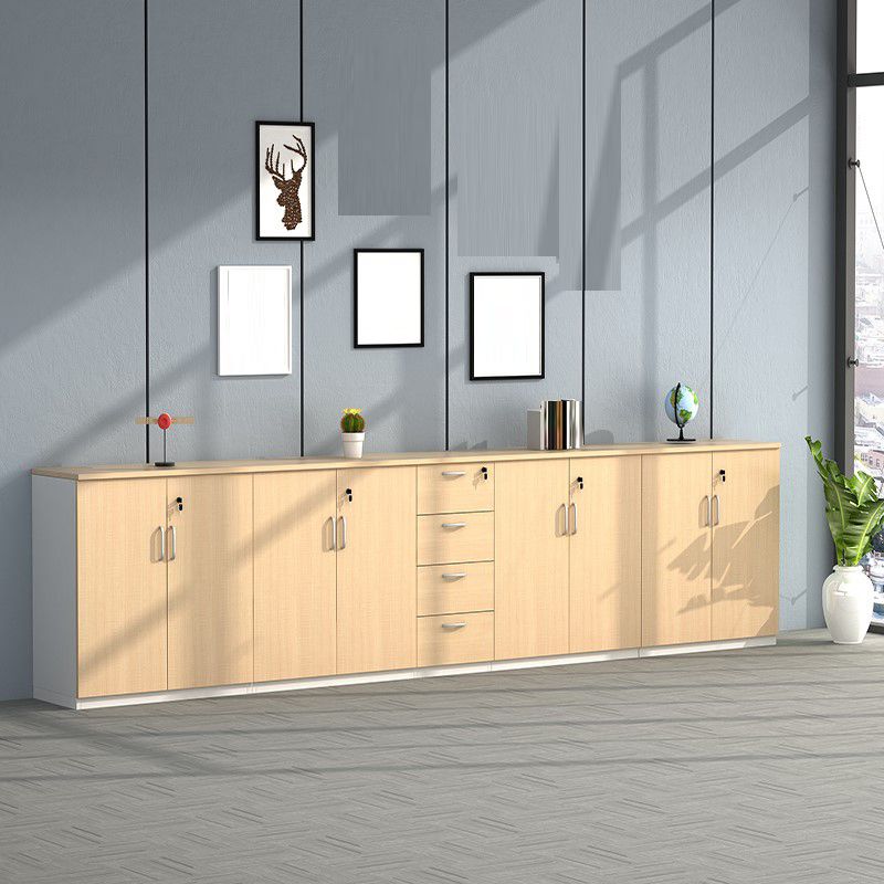 Archivos de estilo nórdico Llave de llave de llave de madera sólida Oficina de archivos verticales de archivos verticales