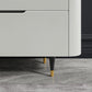Modern Stone Sideboard a buffet con cassetti del soggiorno con gambe in legno massiccio