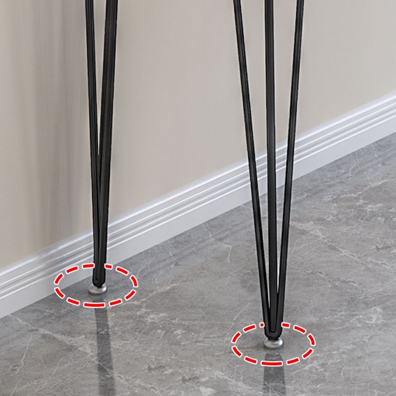 Modern Wood Rectangle Bar Table Metal Legs for Milk Tea Shop Clearhalo 'Bar Furniture' 'Bar Tables' 'bar_tables' 'furn' 'furn_bar_tables' 'Furniture' 'Kitchen & Dining Furniture' 1200x1200_b1670643-ae8e-411f-9db5-805c679f00d8
