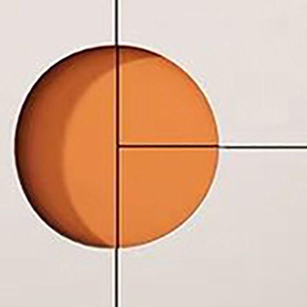 Glamstil Crednenza Wood Side Board mit Schubladen und Schränken