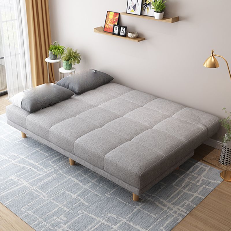 Contemporary Armless Standard Sofa Bed Dual Purpose Sofa for Living Room Clearhalo 'furn' 'furn_sofas' 'Furniture' 'furniture_sofas' 'kitchen' 'kitchen_sofas' 'Living Room Furniture' 'Sofa' 'sofas' 1200x1200_b16d66fa-3546-4403-b5c8-3897ba30599a
