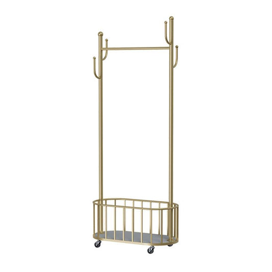 Splendido cestino per abbracci per vestiti Libro metallico a supporto indipendente per soggiorno