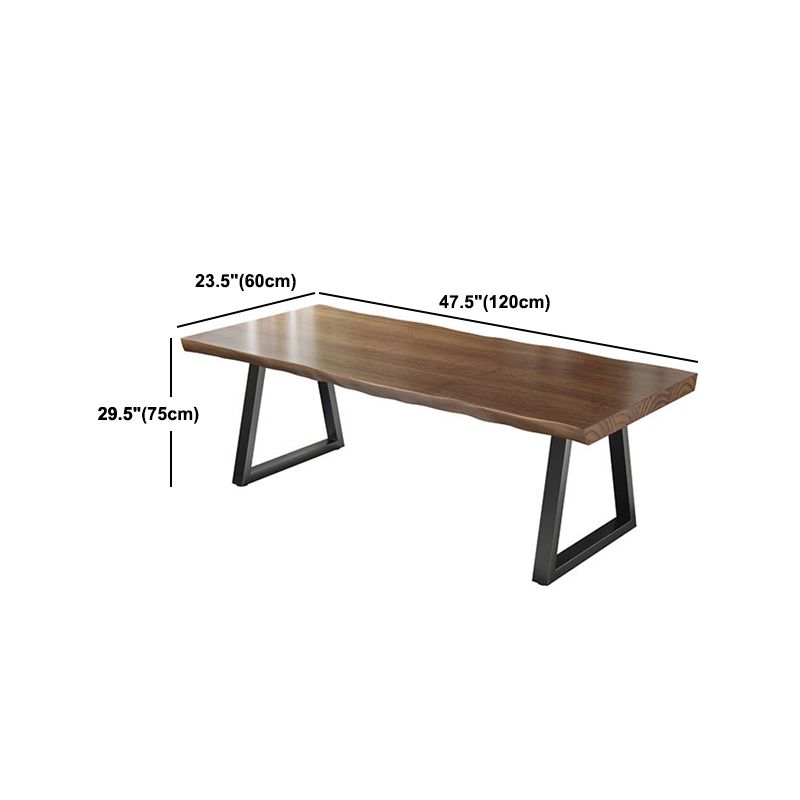 Mesa de comedor de madera sólida de 1/2 piezas de 1/2 piezas para uso en el hogar