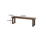 Modern 1/2/3/5 Pieces Dining Set Rectangle Double Pedestal Dinette Set in Natural Clearhalo 'Dining Room Sets' 'Dining Tables & Seating' 'dining_room_set' 'furn' 'furn_dining_room_set' 'Furniture' 'Kitchen & Dining Furniture' 1200x1200_b171cc74-075f-446e-a9f2-4c58ad64433c