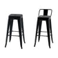 Industrial Footrest Iron Bar Stool Coffee Shop Square Counter Stools Clearhalo 'Bar Furniture' 'Bar Stools' 'bar_stools' 'Furniture' 'furniture_bar_stools' 'Kitchen & Dining Furniture' 1200x1200_b17381ff-9b74-479b-b510-82e742f164b0