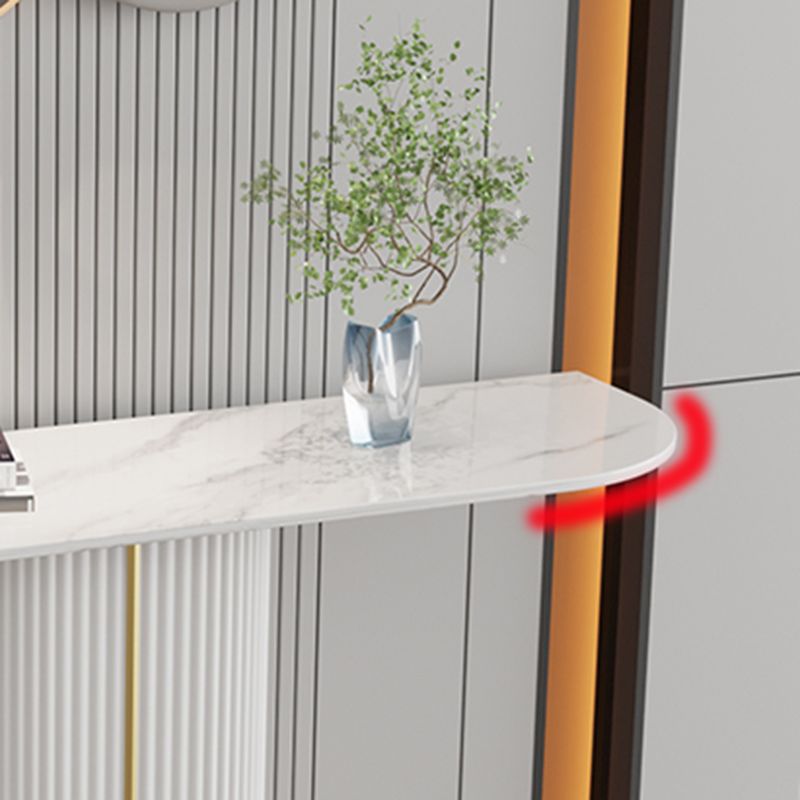 Tavolo da 11 "di fine tavola di fine pietra di pietra larga tavola del piedistallo