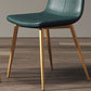 Modern Style Side Chair Faux Leather Dining Chair with Metal Leg Clearhalo 'Dining Chairs' 'Dining Tables & Seating' 'dining_chair' 'furn' 'furn_dining_chair' 'Furniture' 'Kitchen & Dining Furniture' 1200x1200_b176d875-47e8-46a0-a5da-dc96645b126a