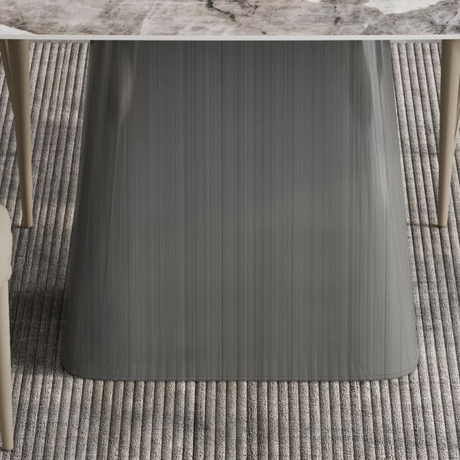 Modern Kitchen Stone Furniture 1/4/5/7 Pieces Rectangle Dining Room Table with Side Chairs Clearhalo 'Dining Room Sets' 'Dining Tables & Seating' 'dining_room_set' 'furn' 'furn_dining_room_set' 'Furniture' 'Kitchen & Dining Furniture' 1200x1200_b176ef2d-7406-47ea-b86b-1161f15c3d57