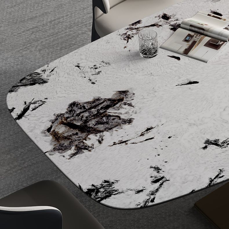 Minimalist 1/2/4/7 Pieces Dining Furniture Sintered Stone Dining Set for Dining Room Clearhalo 'Dining Room Sets' 'Dining Tables & Seating' 'dining_room_set' 'furn' 'furn_dining_room_set' 'Furniture' 'furniture_dining_room_set' 'Kitchen & Dining Furniture' 'kitchen&dining_furn' 'kitchen' 1200x1200_b1773022-ece3-45cb-bef8-4d562ac3fb54