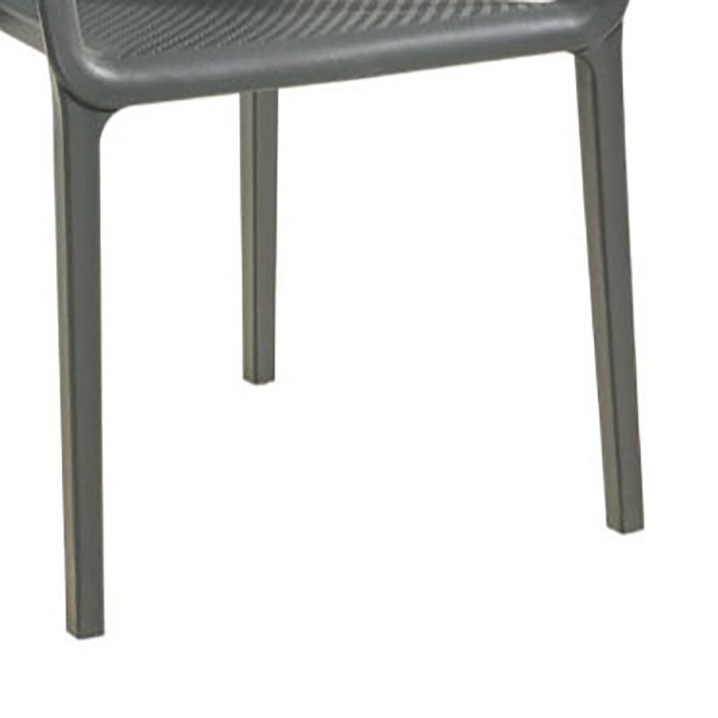 Modern Stackable Chairs Dining Arm Chair with Plastic Legs for Kitchen Clearhalo ' kitchen&dining_furn' 'Dining Chairs' 'Dining Tables & Seating' 'dining_chair' 'furn' 'furn_dining_chair' 'Furniture' 'furniture_dining_chair' 'Kitchen & Dining Furniture' 'kitchen' 1200x1200_b1774721-3d7e-44e5-ba25-f5a12d44f181