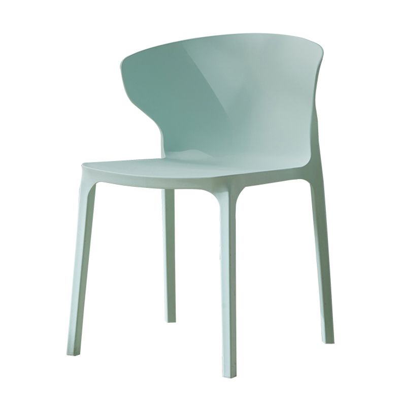 Scandinavian Plastic Side Chair Wingback Kitchen Dining Room Chair Clearhalo 'Dining Chairs' 'Dining Tables & Seating' 'dining_chair' 'furn' 'furn_dining_chair' 'Furniture' 'furniture_dining_chair' 'Kitchen & Dining Furniture' 1200x1200_b1779df1-57a3-42ed-bf06-b4f365fe90ae
