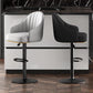Industrial Style Metal Bar-stool PU Leather Counter Bar Stool for Kitchen