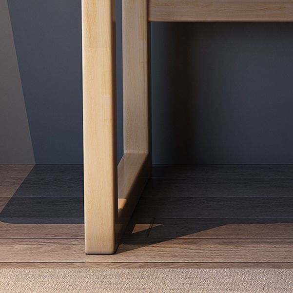 Scrivania da gioco contemporanea banco di computer con finitura antica con 2 cassetti